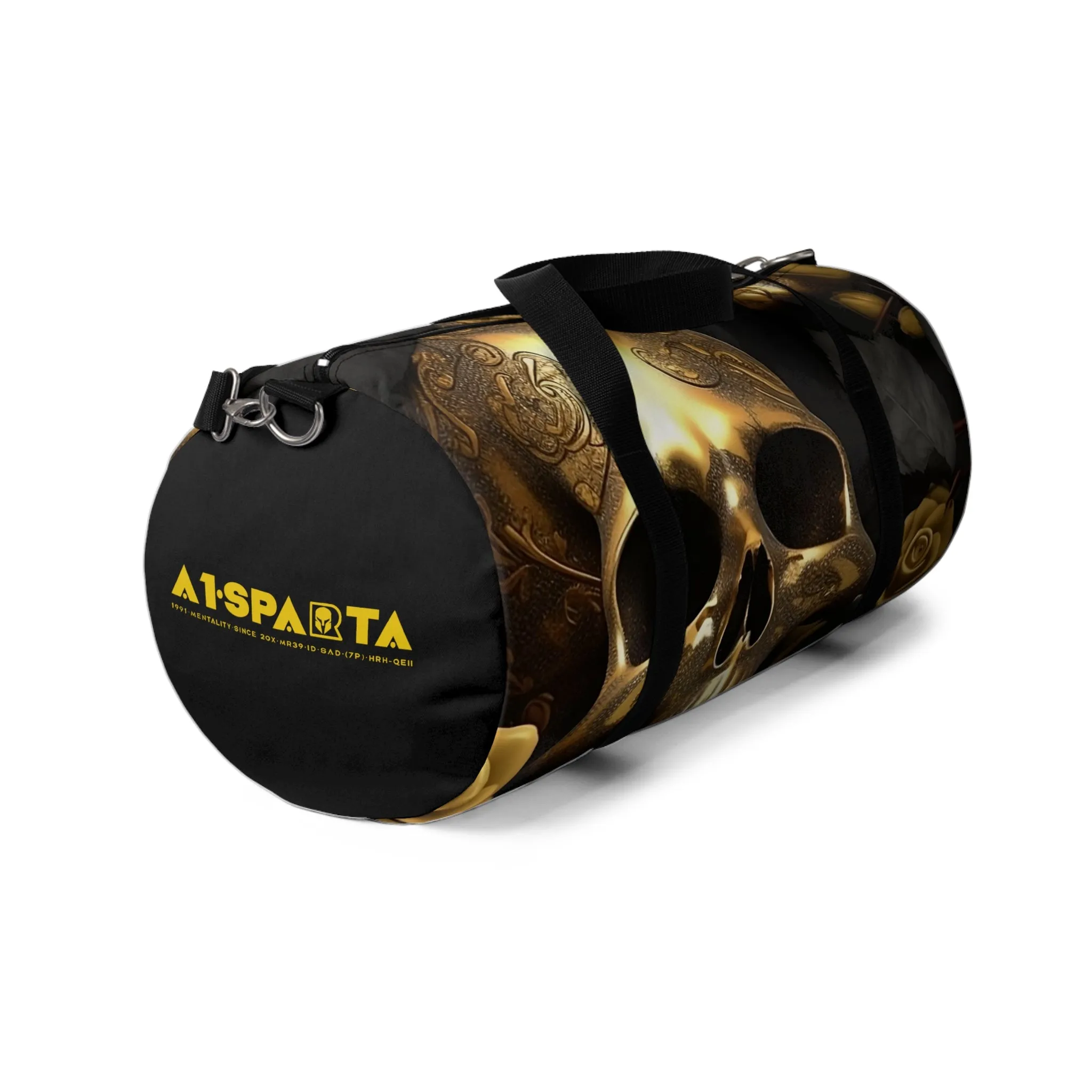 A1- Sparta Gothic Skulls & Roses Duffel Bag