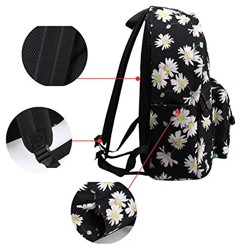 ABage 15.6 Inch Laptop Backpack Casual Travel Daypack Student Bookbag School Bag, Yellow