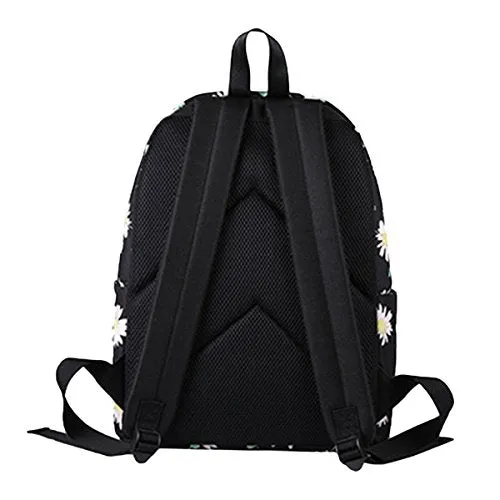 ABage 15.6 Inch Laptop Backpack Casual Travel Daypack Student Bookbag School Bag, Yellow