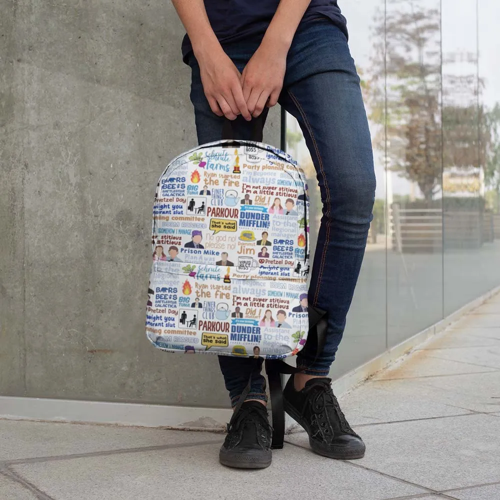 All-Over Print Backpack - Dunder Doodle