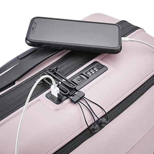 American Tourister Apex DLX Spinner, Carry-On 20-Inch, Soft Rose