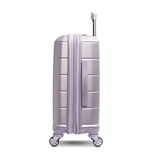 American Tourister Stratum 2.0 Expandable Hardside Luggage, Purple Haze, Carry-on