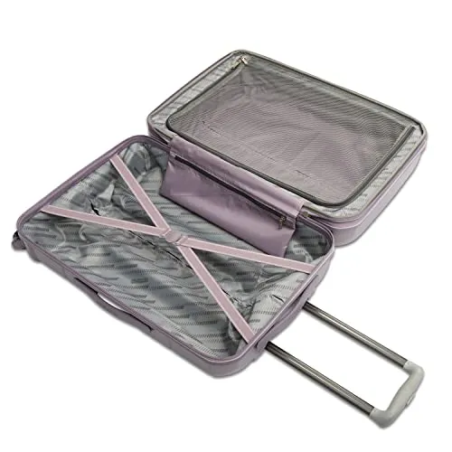 American Tourister Stratum 2.0 Expandable Hardside Luggage, Purple Haze, Carry-on