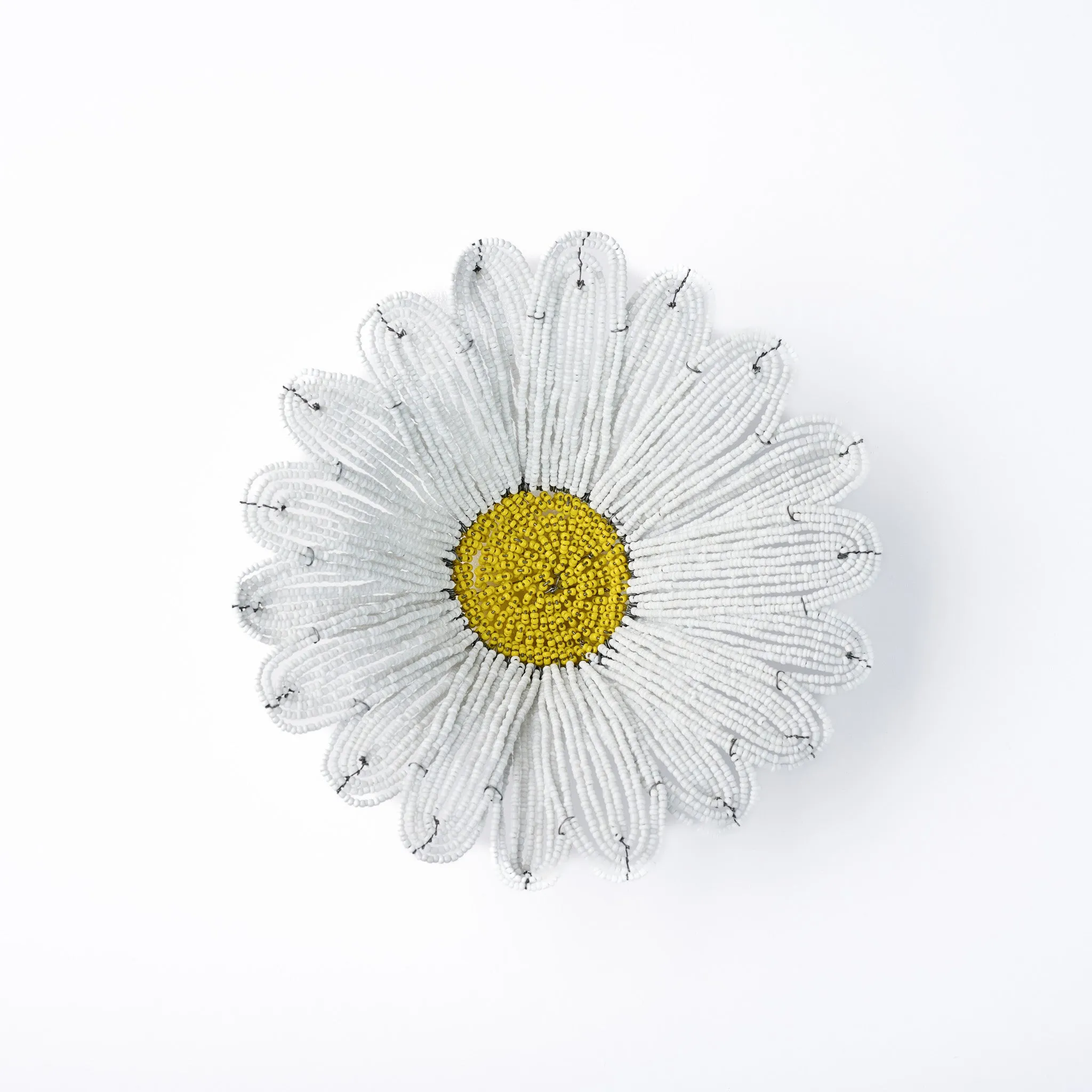 Beaded Daisy Bowl