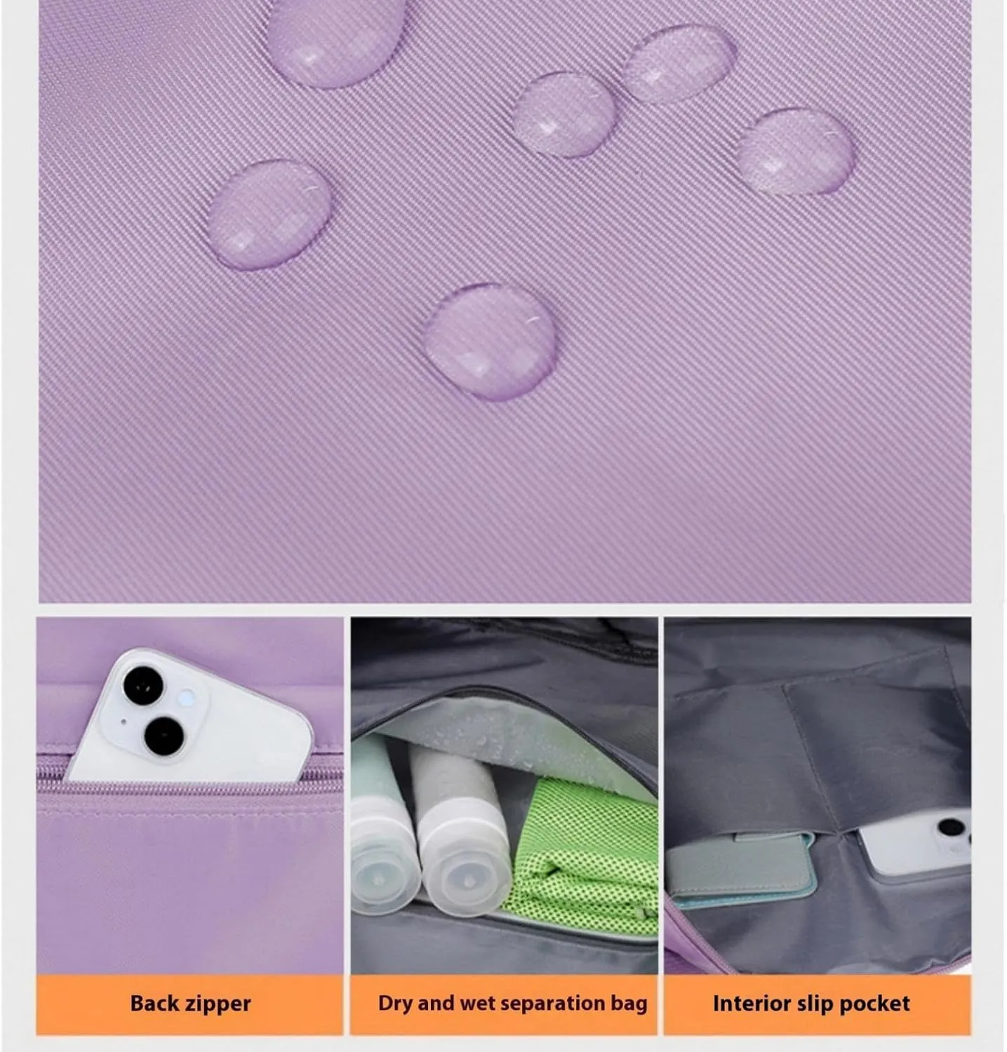 Beente Travel Bag with Wheels,Large Capacity Travel Bag, Rolling Tote Bag withWheels, Universal Wheel Removable (Green)