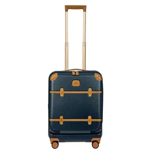 Bric's Bellagio 2.0 21" Spinner Trunk w/Pocket (Blue)