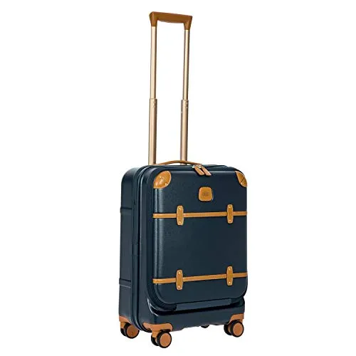 Bric's Bellagio 2.0 21" Spinner Trunk w/Pocket (Blue)
