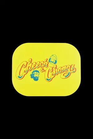 Cheech & Chong x Pulsar Mini Magnetic Rolling Tray Lid - Yellow Logo
