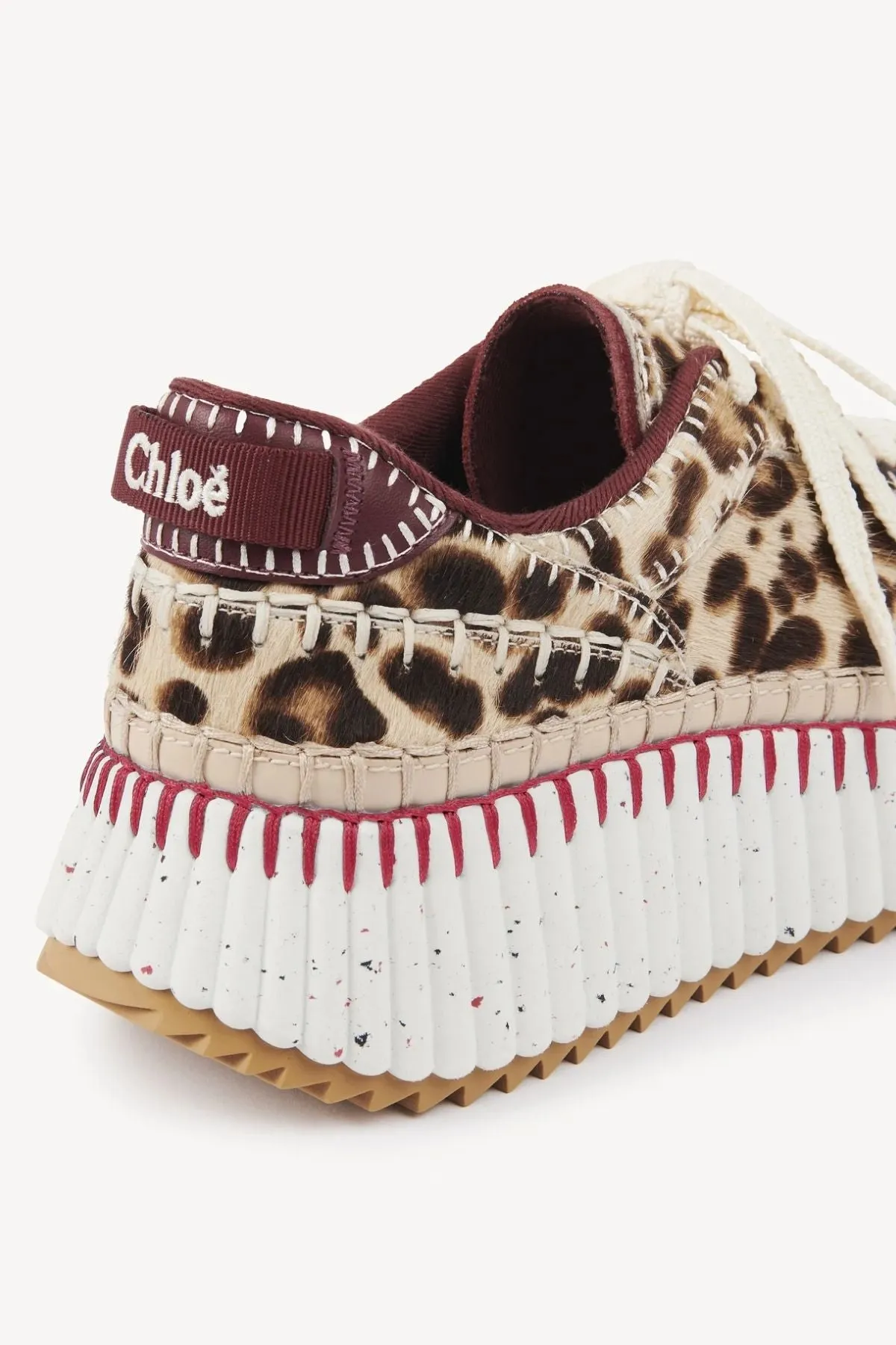 Chloé Nama Sneaker - Jungle Brown