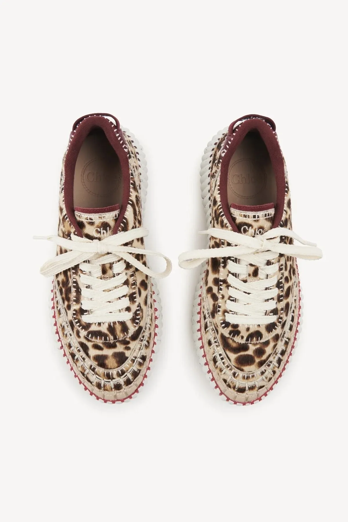 Chloé Nama Sneaker - Jungle Brown