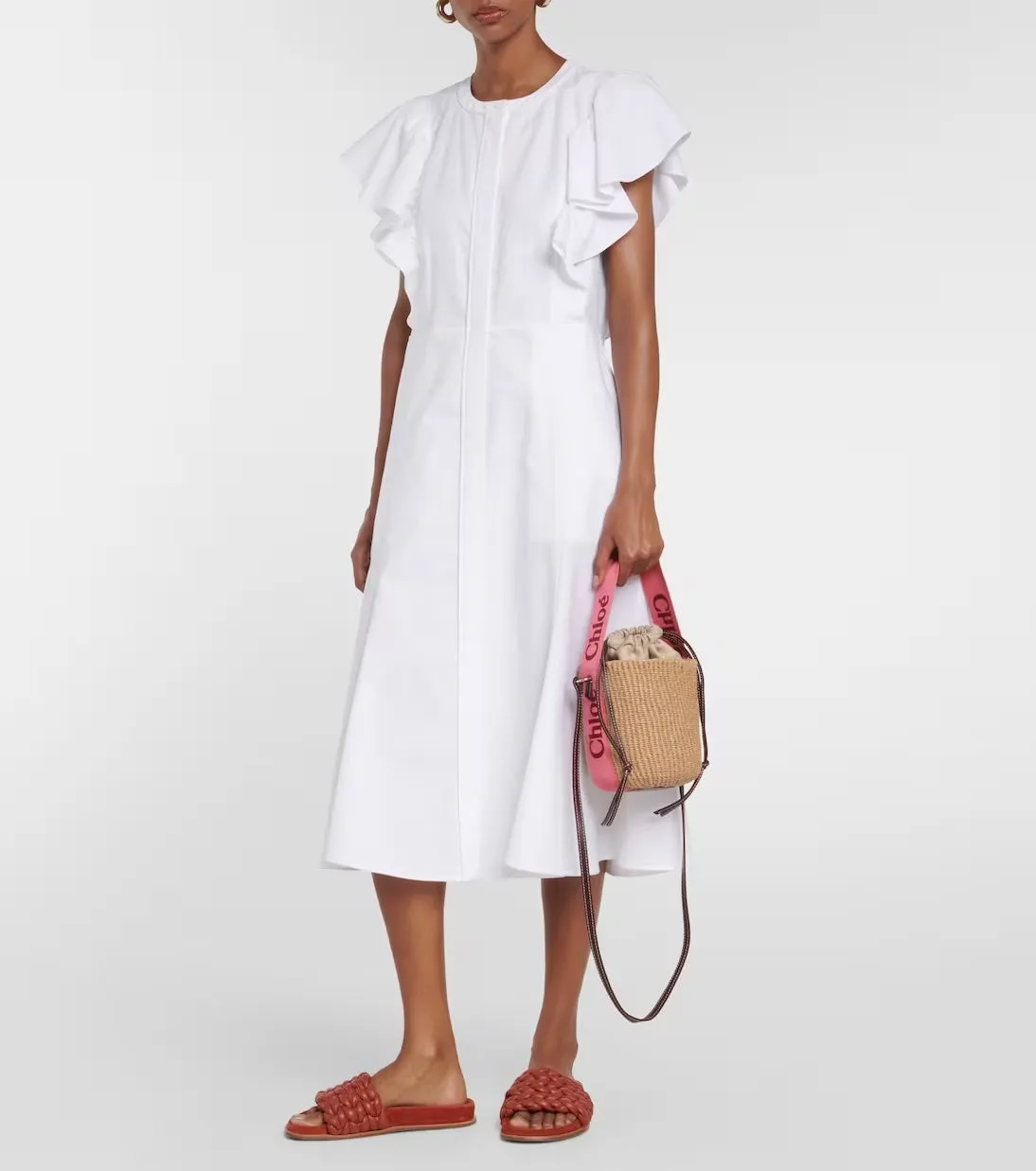CHLOÉ SMALL WOODY BASKET BAG