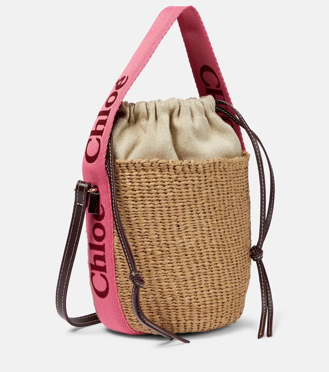 CHLOÉ SMALL WOODY BASKET BAG