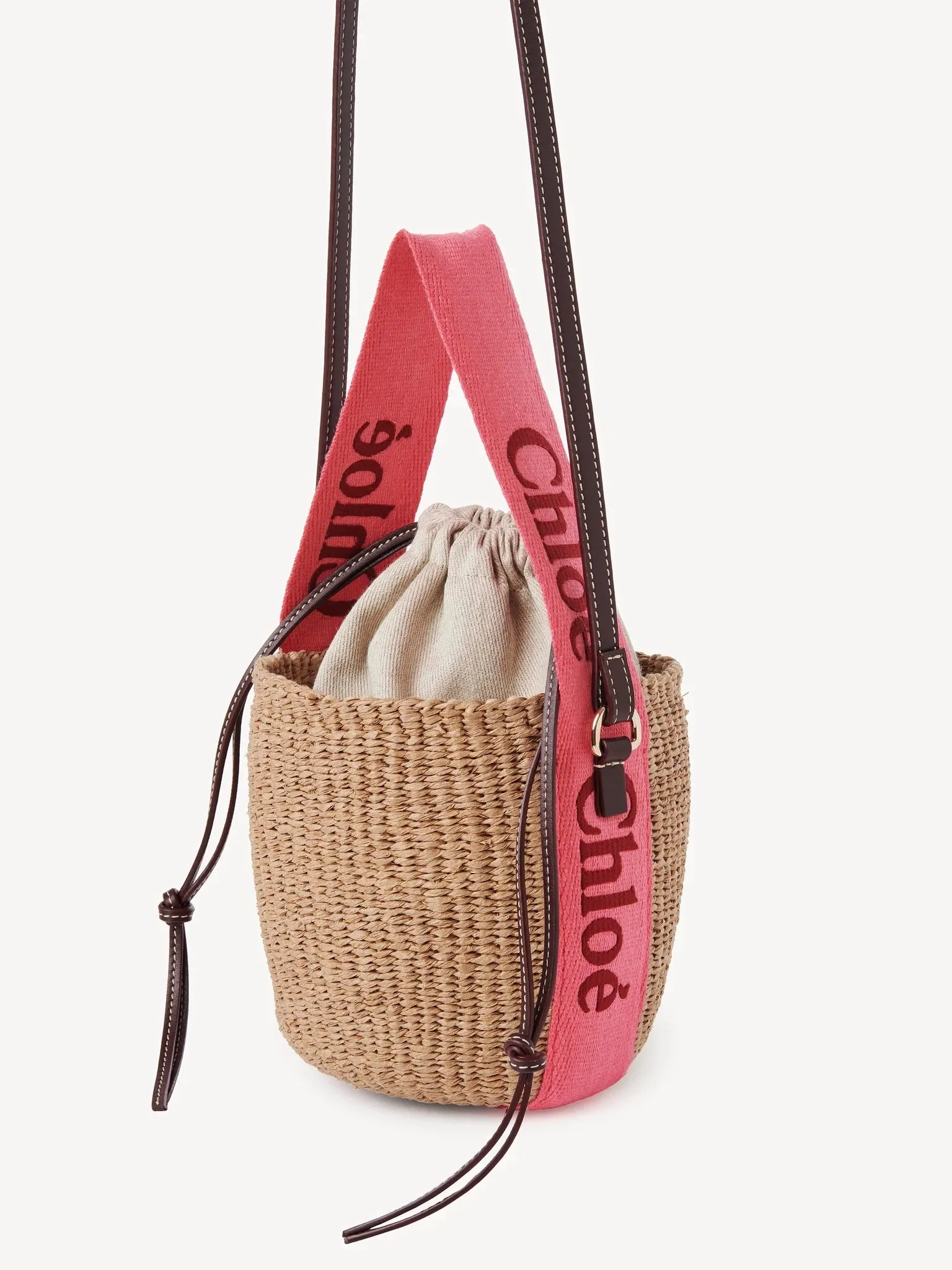 CHLOÉ SMALL WOODY BASKET BAG