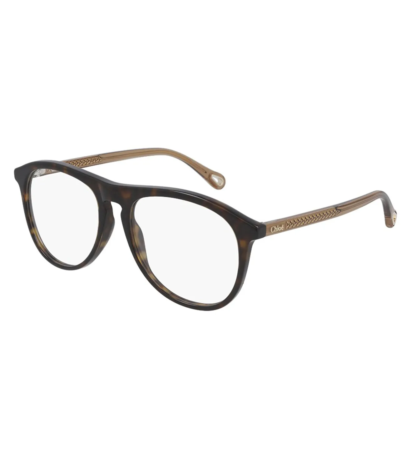 Chloe Women's Havana Square Optical Frame