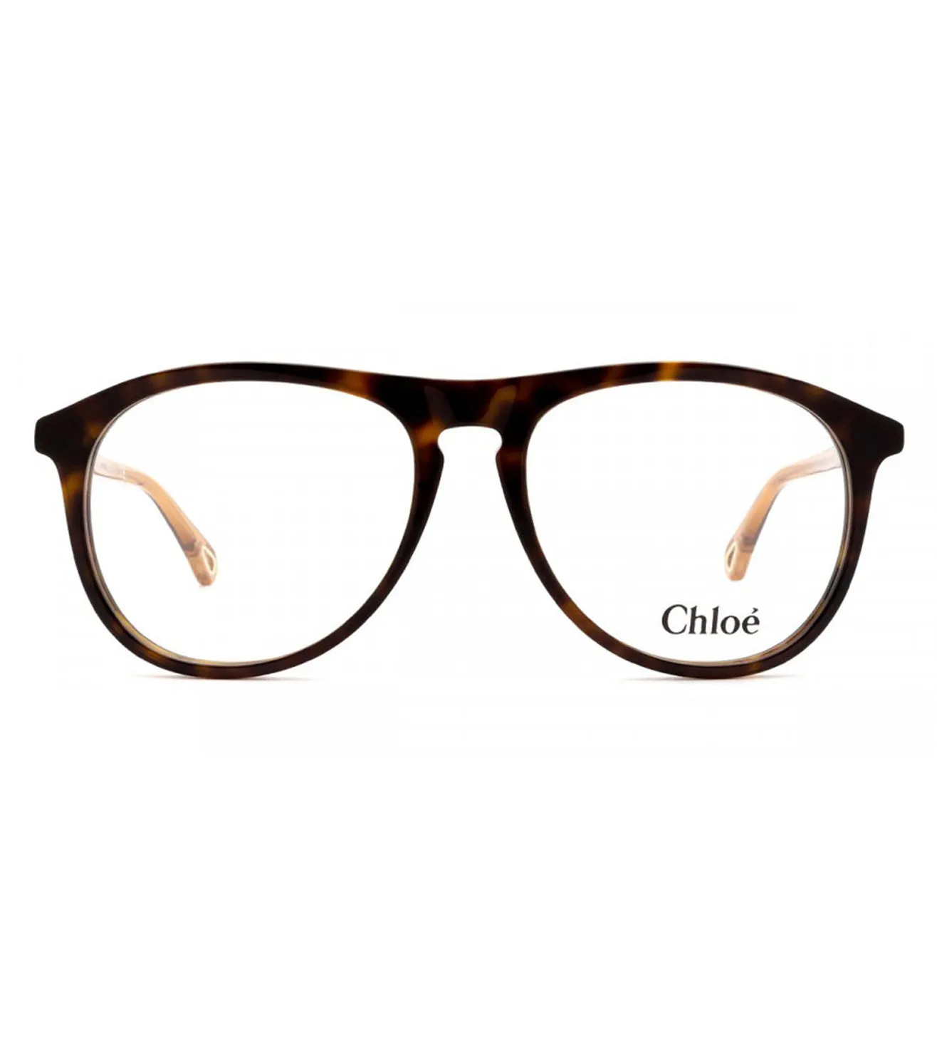 Chloe Women's Havana Square Optical Frame