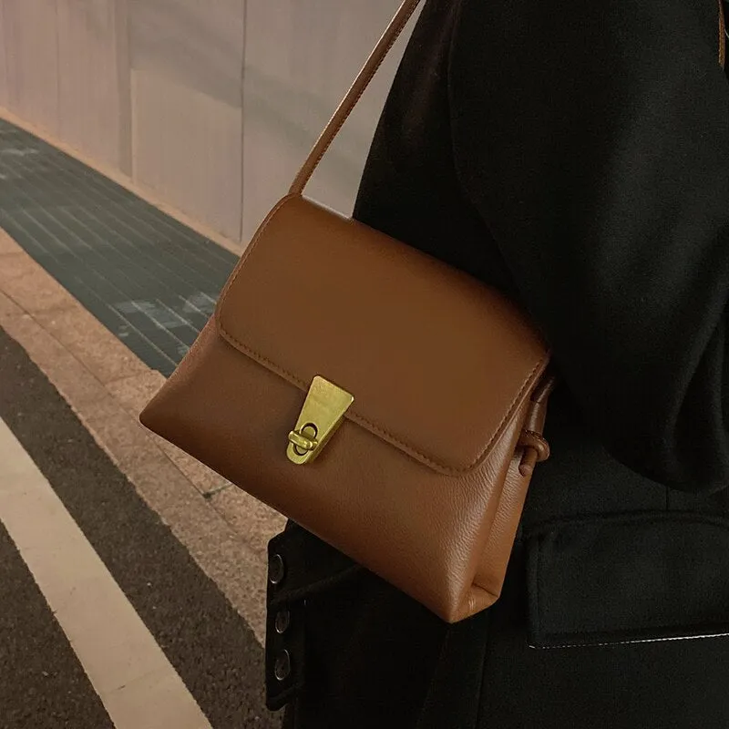 Christmas Gift Autumn/Winter Textured Bags 2021 New Women's Bags Fashion All-match Crossbody Bags Premium Hot-selling Square Bags Shoulder Bags