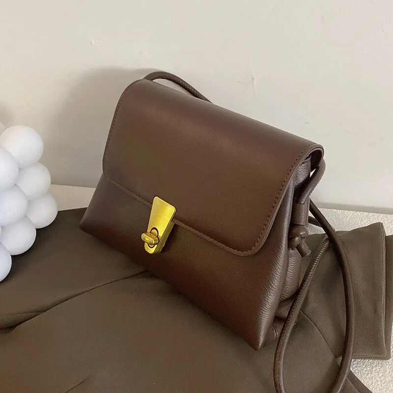 Christmas Gift Autumn/Winter Textured Bags 2021 New Women's Bags Fashion All-match Crossbody Bags Premium Hot-selling Square Bags Shoulder Bags