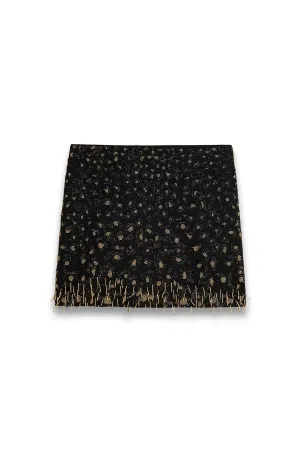 Collection Beaded Mini Skirt
