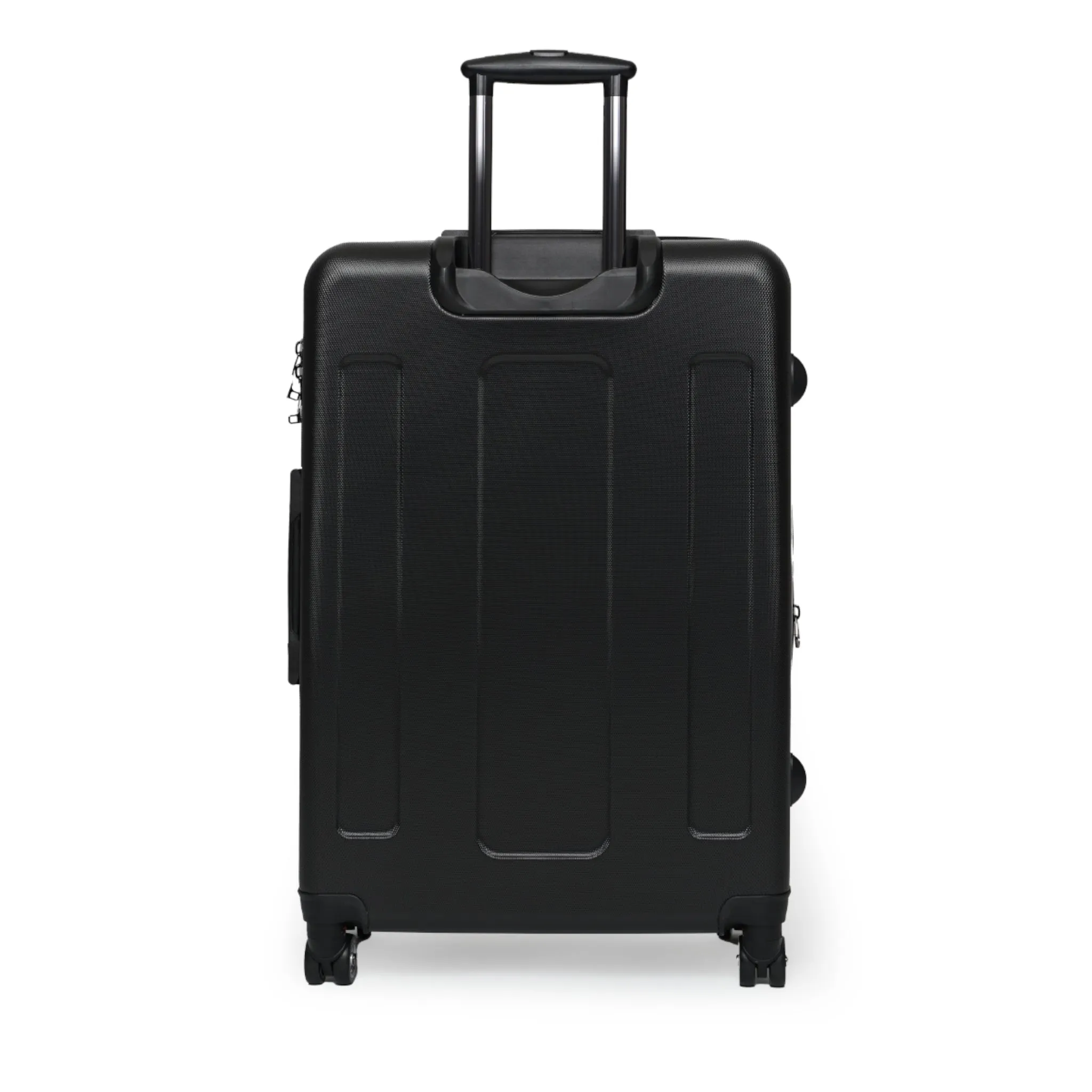 Colorful Adventure Suitcase with Scenic Design