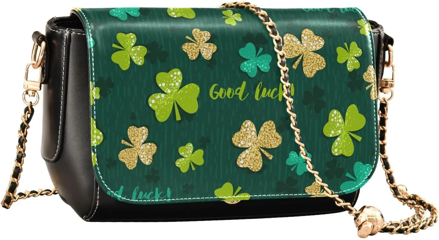 Crossbody Bags for Women Trendy Women's Black Shoulder Bag Small PU Leather Flap Cross Body Bag Handbags