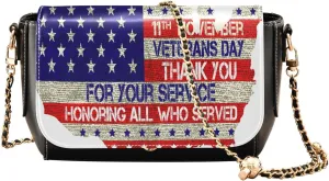 Crossbody Bags for Women Trendy Women's Black Shoulder Bag Small PU Leather Flap Cross Body Bag Handbags