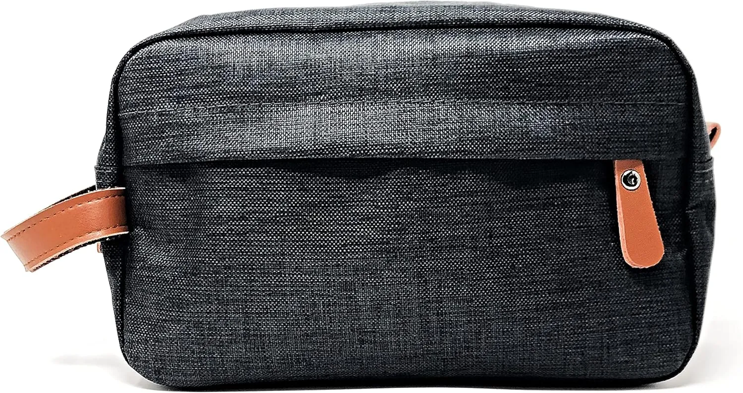 Dapper Dan Toiletry Bag Organizer, Mens Travel Toiletry Bag, Travel Toiletry Organizer (Empty) 400g