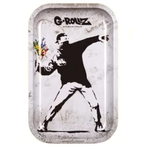 G-Rollz - Banksy Alt Flower - Rolling Tray