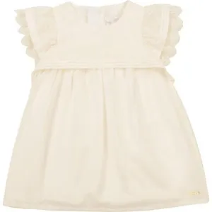 Girls Frill Embroidered Dress
