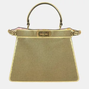Gold pink Versace Shoulder Bag