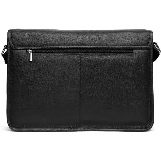 HARLOW Leather Messenger Bag for Men