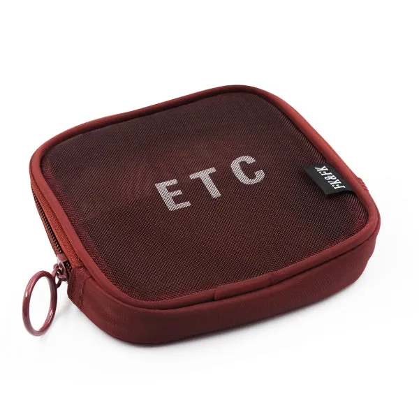 Iconix 3 Piece Cable & Cosmetic Organiser