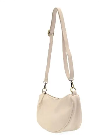 Joy Susan Women's Fashion Purse Miranda Crescent Crossbody Bag Hand Bag