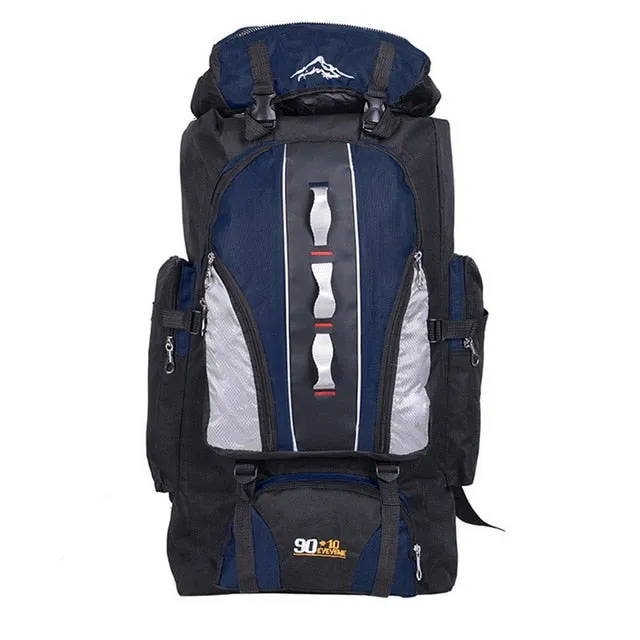 Laamei Travel Bag Dorsal 100L Waterproof Backpacks Travel Casual Bag Mountaineering Travel Bag