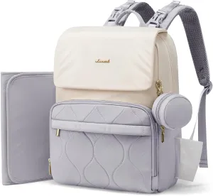 LOVEVOOK Diaper Bag Backpack, Baby Travel Bags for Boys & Girl, Toddler Diaper Bag with Changing Station & Pacifier Case, Paaleras Para Bebe Nia & Nio - Newborn Essentials Must Haves Mom