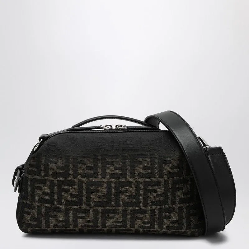 Men's Ff Jacquard Small Siesta Bag in Brown | 7VA639APD8