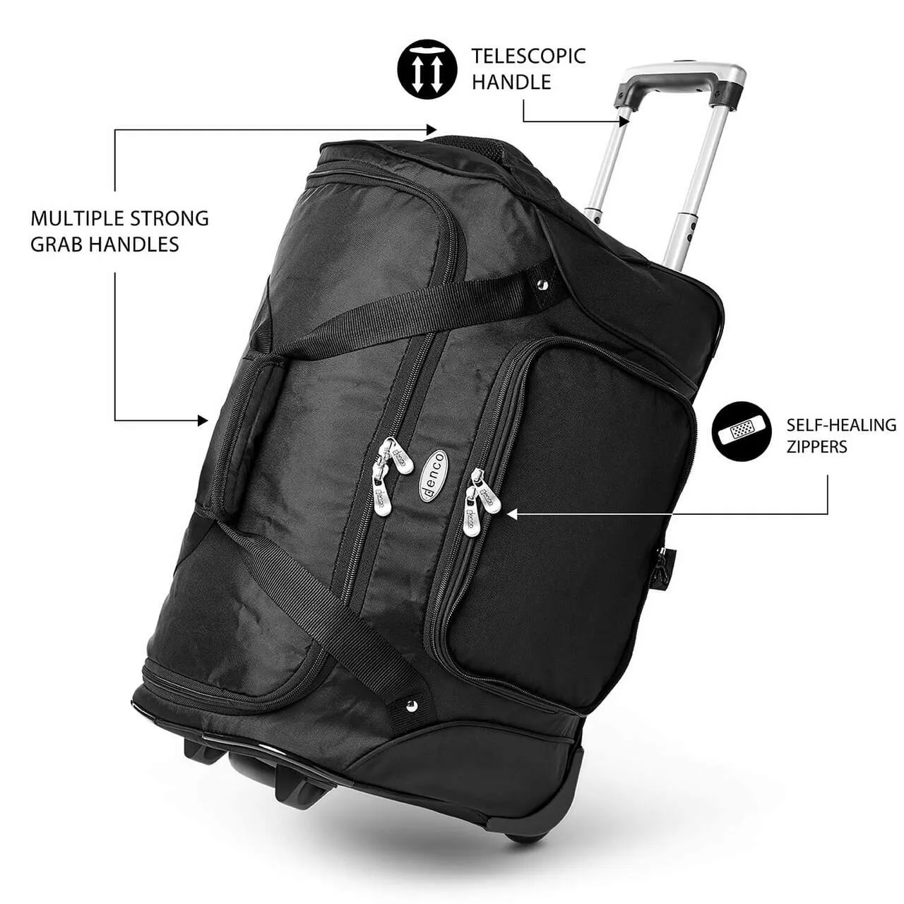 Miami Dolphins Luggage | Miami Dolphins Wheeled Carry On Luggage