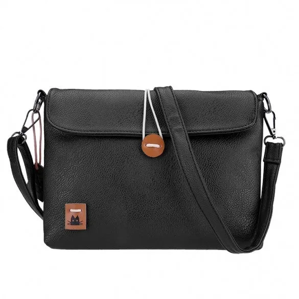 Newest Fashion Women Lady's Tote Clutch Handbag Portable Small Size Button Purse Shoulder Cross Bag