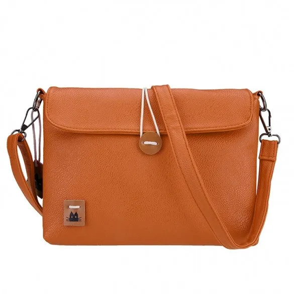 Newest Fashion Women Lady's Tote Clutch Handbag Portable Small Size Button Purse Shoulder Cross Bag