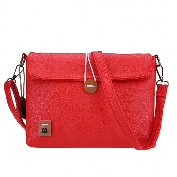 Newest Fashion Women Lady's Tote Clutch Handbag Portable Small Size Button Purse Shoulder Cross Bag