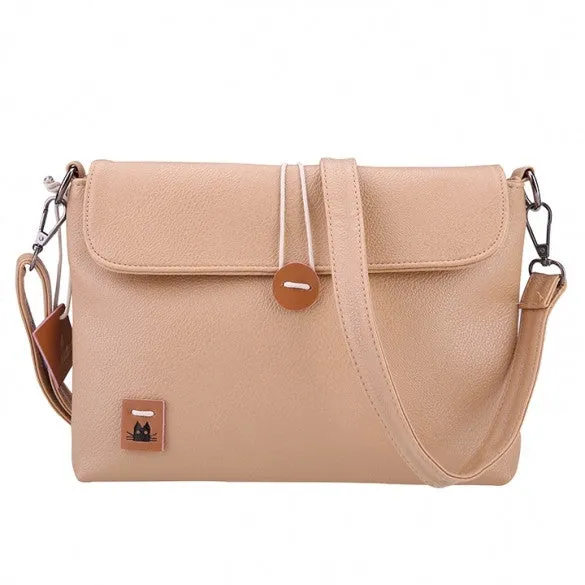 Newest Fashion Women Lady's Tote Clutch Handbag Portable Small Size Button Purse Shoulder Cross Bag