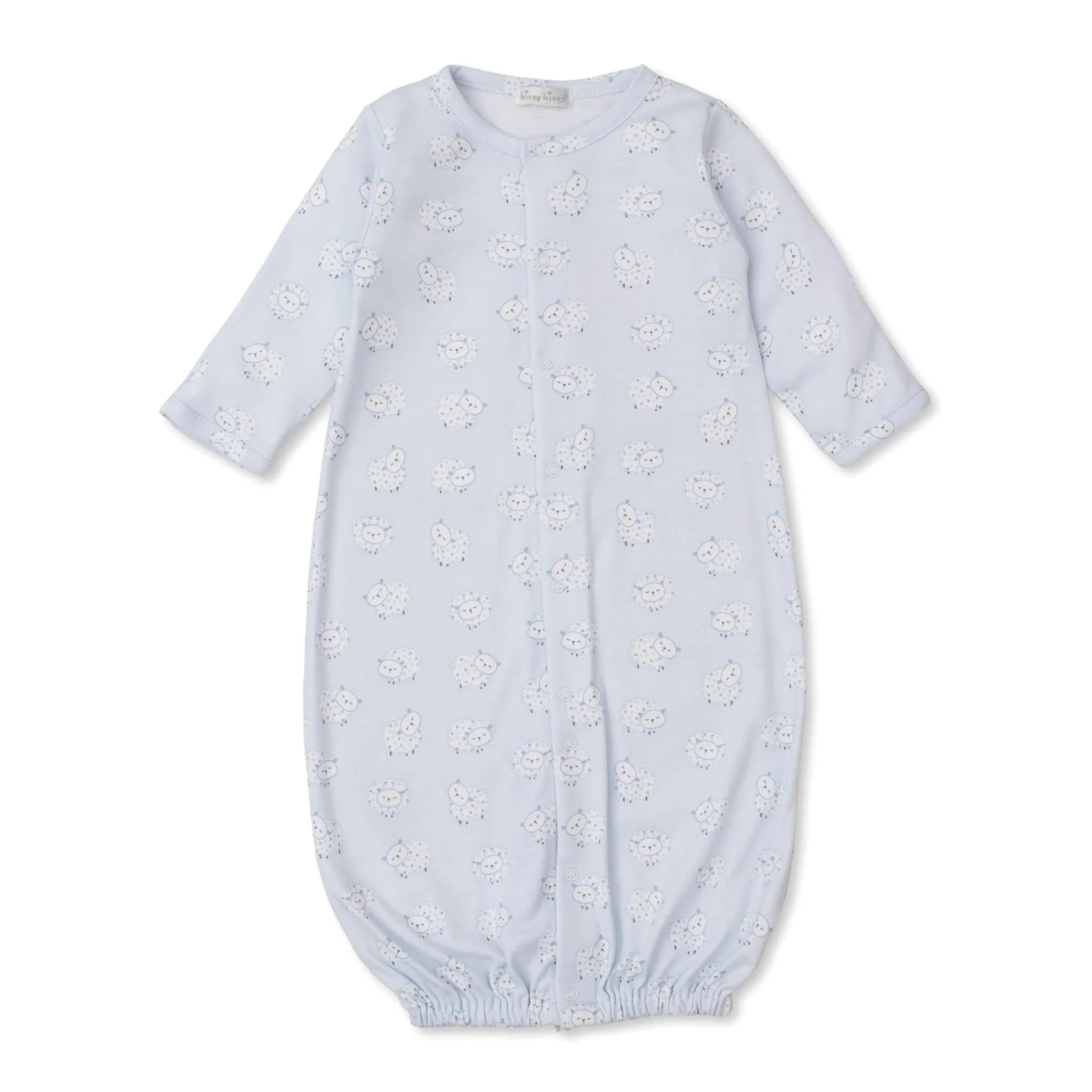 Printed Convertible Gown - Fleecy Sheep