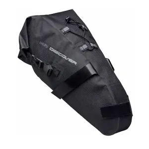 Pro Discover Team Gravel Bag - 10 Litre Seatpost Bag Black