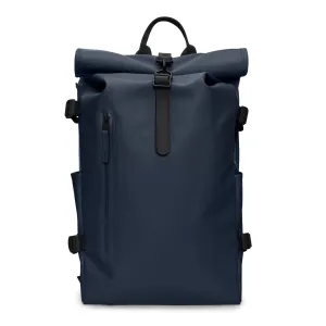 Rains Rolltop Rucksack Large in Navy