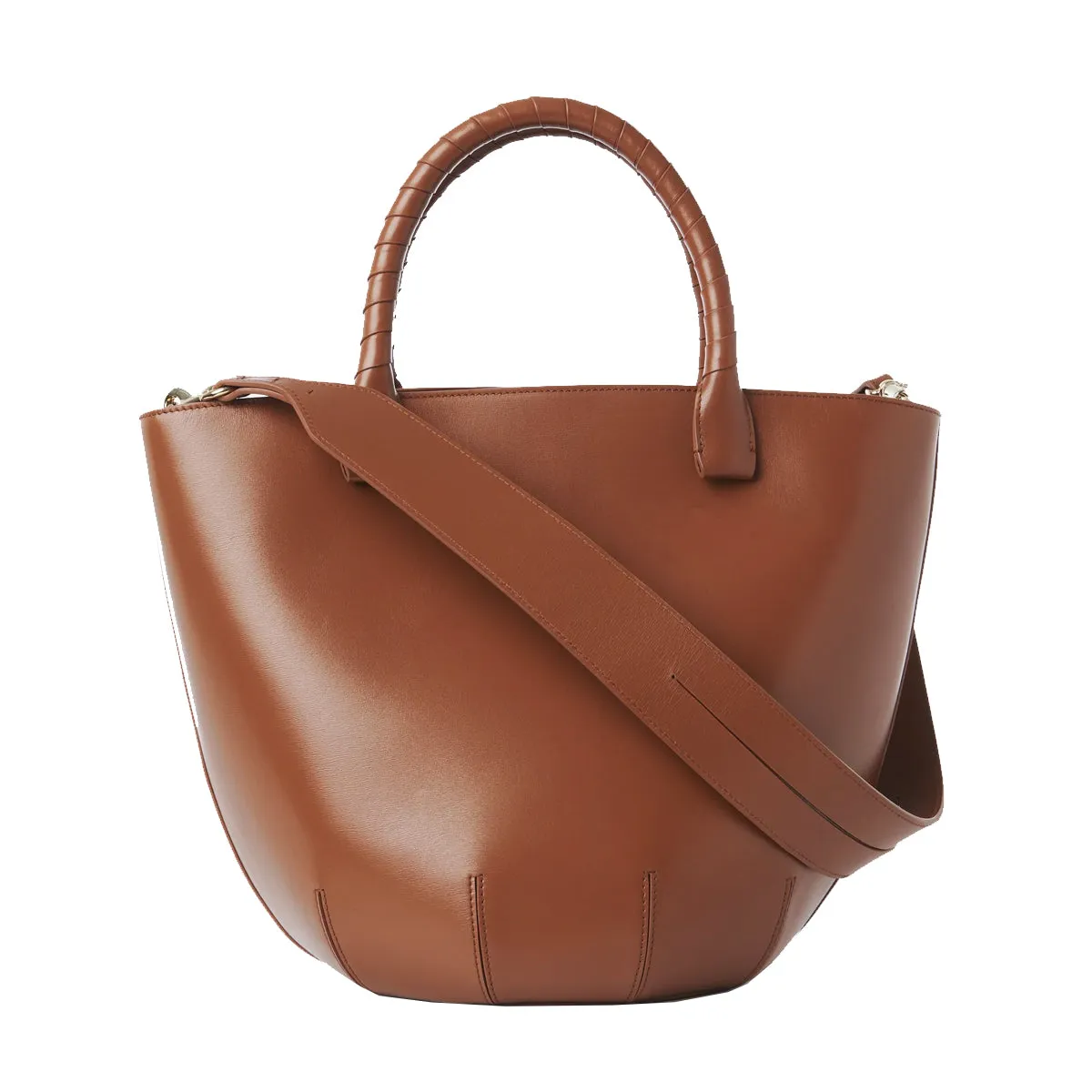 Sabia Leather Basket Bag