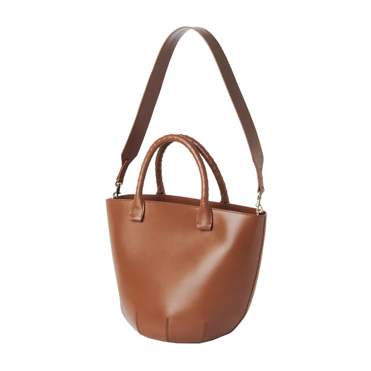 Sabia Leather Basket Bag