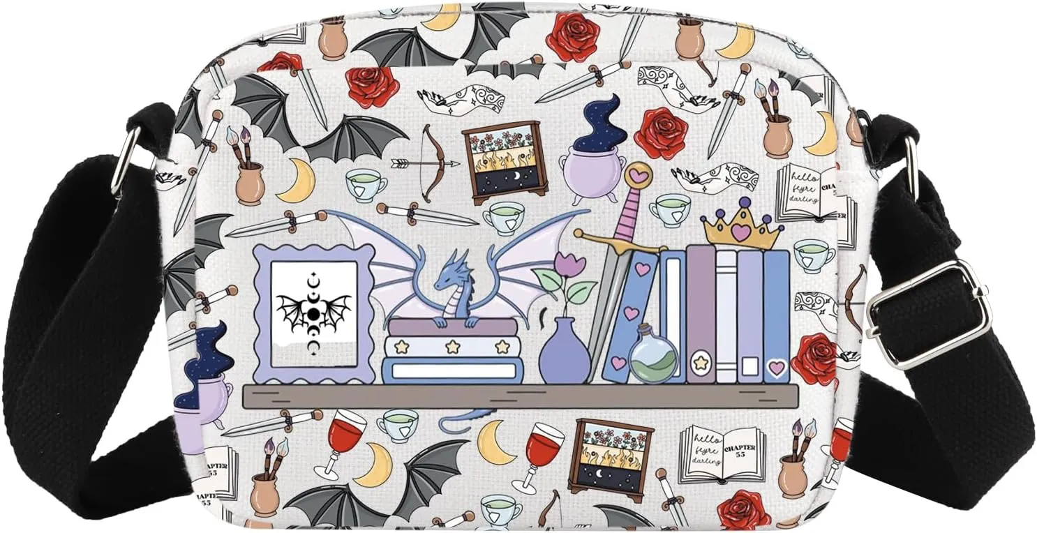 Starlight Gift Book Inspired Gift Book Club Novel Reader Bookish Crossbody Bag