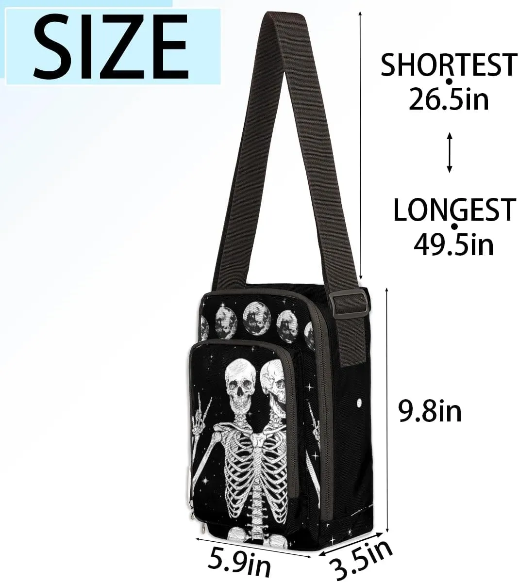 Stylish Small Crossbody Bags for Women Cell Phone Purse Wallet Messenger Cross Body Bag for Women Men