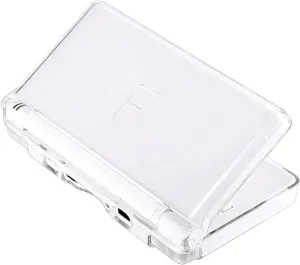 Transparent Hard Shell Case Cover Compatible with Nintendo DS Lite NDSL, Replacement Protective NDS Lite Crystal Clear Housing CaseNot for Nintendo DS or Dsi