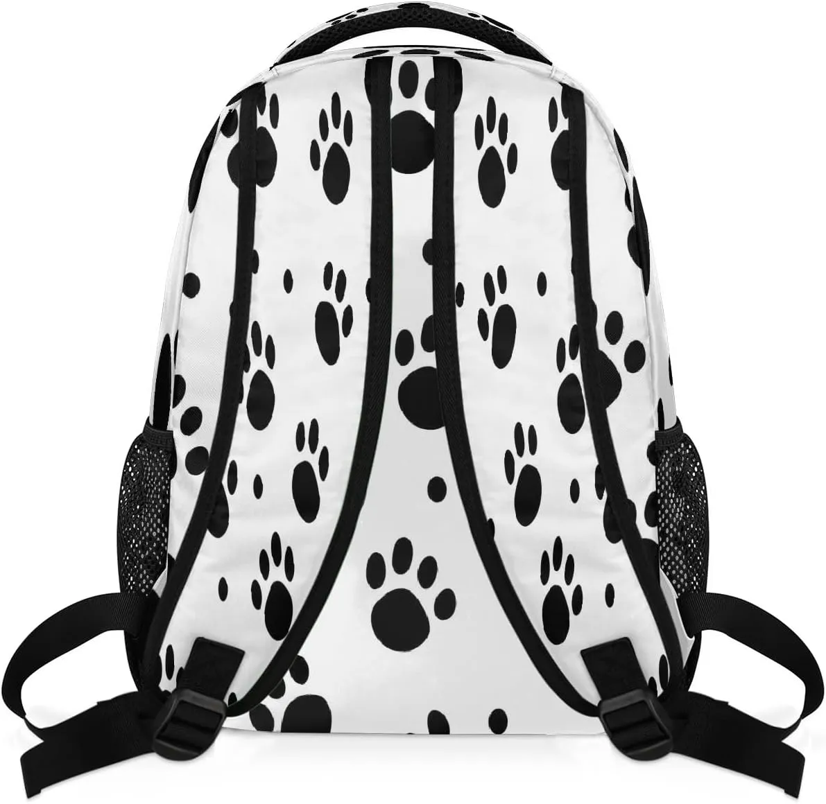 Travel Backpack for Women Men, Cat Paw Print Lightweight Casual Daypack, Large 16 Inch Laptop Backpack for Travel & College