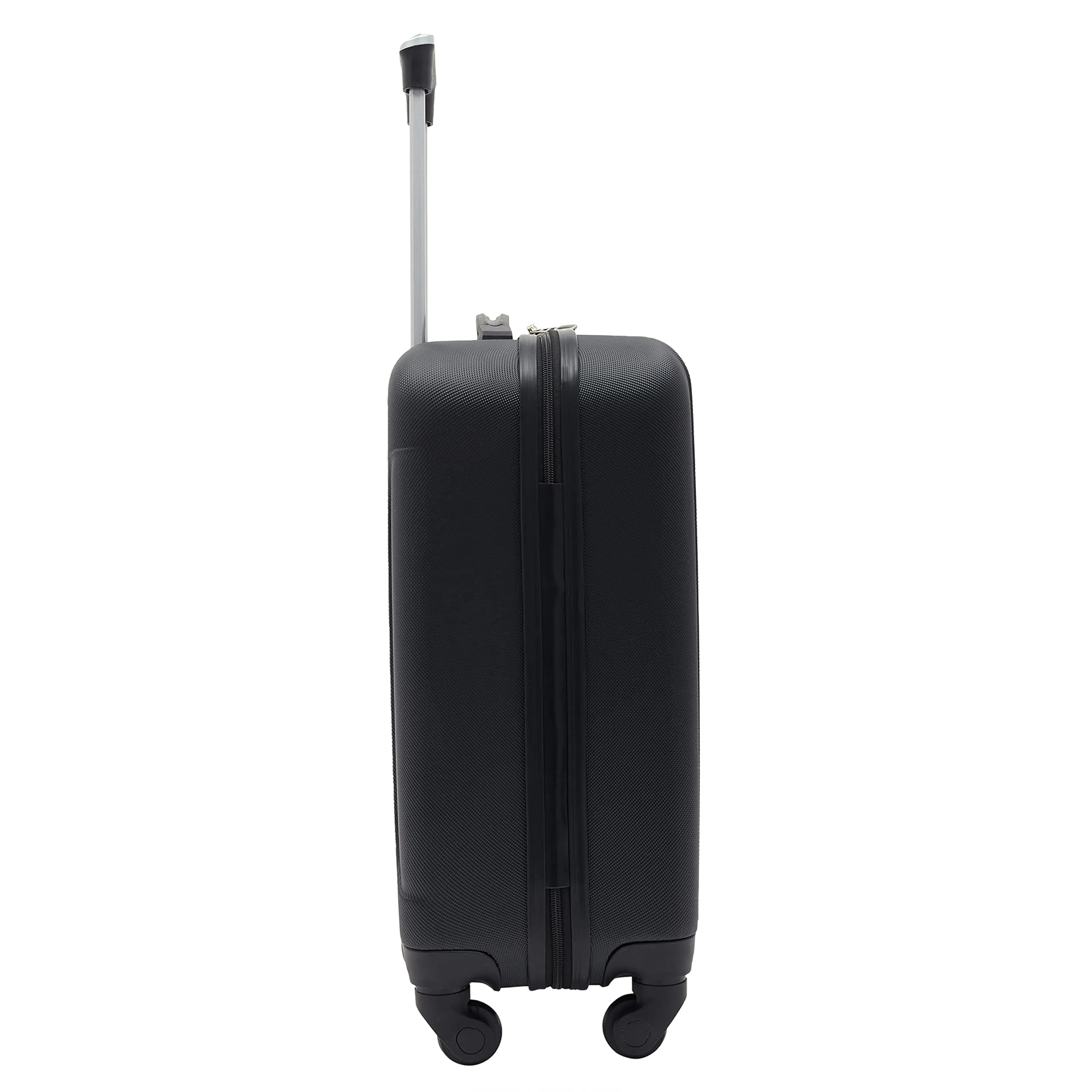 Travelers Club Cosmo Hardside Spinner Luggage, Black, Carry-On 20-Inch